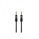 CONNEXION JACK 3,5 ST.M - 3,5 ST. M NOIR 1,5m