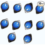 APSMOTIV LED &auml;&auml;retuled haagisele veoautole 24V gabariidituled kanakarja m&auml;rgutuled Universaalne sobivus, V&auml;rv Sinine, Pakk 10 tk sinine