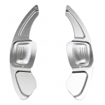 VW Golf 8 MK8 jaoks auto rooliratta k&auml;iguvahetaja laba auto stiil sisekujunduse tarvikud tsingisulam 2tk must