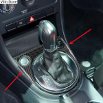 P&auml;ris s&uuml;sinikkiust auto k&auml;igupaneeli katte trimm Volkswagen VW Beetle 2012 jaoks - auto k&auml;igukasti paneeli kleebis Auto sisemine B-1