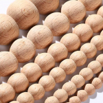 Puidust liistude pall 10 tk/komplekt 3D helmed Puidust liistude helmed DIY k&auml;sit&ouml;&ouml;tarvikud kapi, akna, riiuli jaoks CN