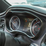 Dashboard trument Clust Frame Trim Bezel for 15+ Dodge Challenger Accessories