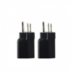 6-15P to 5-15R Plug Adapter, Electrical Converter, 3Prong, 110V / 120V to 220