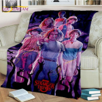 Stranger Things tekk Demodogs Cartoon Flanell tekk &Otilde;udustekk elutuppa Diivanvoodi lastele Kingitus Kodukaunistus 150x180cm