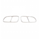 For Mercedes-Benz R172 SLK 09-2015 C117 CLA 13-2015 modified tail throat exhaust decorative cover Bright light