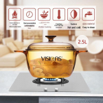 Corning Visions 2,5L kristallklaasist keedupott