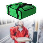 Kokkupandav isoleeritud kott pitsa transpordiks ja toidu serveerimiseks 14inch black