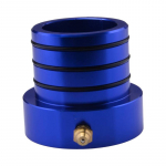 1 Pair Blue Dana 30/44 Front Axle Tube Seal Kit Billet aluminum fit for Jeep Cherokee XJ Wrangler YJ TJ JK Unlimited MG21103