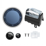 Car Accsesories Crystal Gear Shift Paddles Knob for BMW G20 G21 G22 G26 i3 i4 -2025 ix3 G01 -2024 For left-hand drive as the picture shown