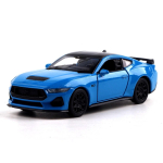 Welly 2024 Ford Mustang GT metallmudelauto (u. 115 x 30 mm) blue