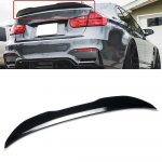 L&auml;ikivmust Tagaspoiler BMW 3. seeriale F30/F80 (2012-2019) - 4-ukseline PSM kleepimise modifitseerimisosa Gloss Black