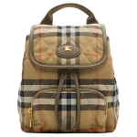 Burberry Hobuseraua Logo Beež Ruuduline Nahk&auml;&auml;ris Ratsu embleem V&auml;rvitud Metallist Aksessuaarid Nailonist Minir&auml;nnakott Naiste r&auml;nnakott liiv 81189091 Basic Set (Bag+Dust Bag)