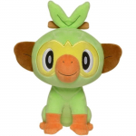 Peluche - CHARACTER OPTIONS - Grookey - 8 pouces - Pok&eacute;mon Sword & Shield - Vert roheline