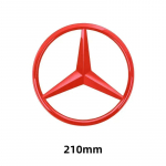 2025 Mercedes-Benzi jaoks 1 tk 188mm 210mm ABS Auto Esiv&otilde;re M&auml;rk Kleebis Kate Embleem Mercedes Benzi A/B/C/E/S Klassi GLA CLA jaoks