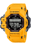Casio RANGEMAN GPS-kell pulsis&uuml;dame ja kollase G-Shocki monitoriga, Bluetooth, keskkonnas&otilde;bralikud materjalid, GPR-H1000-9JR, Meeste,