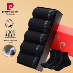 Pierre Cardini meeste puuvillased &auml;risokid keskmise s&auml;&auml;rega - 5 paari One Size (Mid-Calf)