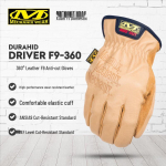 Mechanix Wear 360&deg; Nahast F9 L&otilde;ikekindlad Kindad LD-C75 Pruun/Kollane