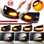 2 tk Auto LED-suunatule D&uuml;naamiline J&auml;rjestikune Peegli Tagurdusn&auml;idik Vilkur Focus 2 MK2 Ford C-MAX 2007 2008-2010 jaoks