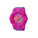 CASIO Naiste BABY-G Roosa K&auml;ekell BGA-185FS-4A BGA-185FS-4A Pink Watch Dial