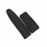 ABS + Suede Nahast Auto stiilikeskuse juhtpaneeli k&auml;etoe karbi sisekate Mercedes Benz C E GLK klassile W204 W212 X204 2009-2013 LHD black line