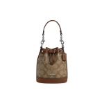 Coach Dempsey 14 Klassikaline Vintage Lilleline Prindiga T&otilde;mblukuga Koti-Kott Naiste kotid Pruun CR145-SVWQ3 Basic Set (Bag+Dust Bag)