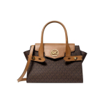 Michael Kors Mk Carmen Commuter Moodne Klassikaline Monogrammitr&uuml;kiga V&auml;rviplokk Kattega L&otilde;uendikott &Otilde;lakott Ristkeha Kott Naiste kotid 35S2GNMS5B-200 Basic Set (Bag+Dust Bag)