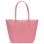 Lacoste Klassikaline tikitud krokodilli logoga lukuga kott Ostukott PVC &otilde;lakott Naiste kott Hele-roosa NF2037PO-200168 Light Pink,Medium