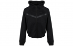 Nike Sportswear Tech Fleece Windrunner t&auml;is-lukuga kapuutsiga jakk Must CW4299-010 S