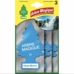 Maagiline Puu Autol&otilde;hnastaja, Vaniljel&otilde;hn, Magus ja Troopiline L&otilde;hn, Kestab kuni 7 N&auml;dalat, Valmistatud Itaalias Fresh Water-3 pack