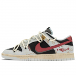 Nike Dunk Han Yu Ji meeste rulatankid, kulumiskindlad, madala s&auml;&auml;rega, must, valge, punane HF5441-202(Meeskond A-) 41