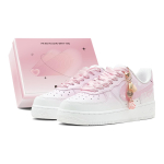 Nike Air Force 1 Air Force 1, Couple's, Romantic Favor, Rose Love, Girlish, Elegant Graceful Low top Skateboard Shoes DH2920-111(TeamS2-S-BOX) 35.5 white