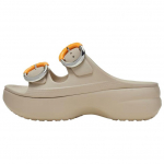 Crocs Laup&auml;evased Vabaaja Lihtsad Klapp-Sandaalid Naiste Sandaalid Beež 213246-2NM 38-39