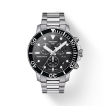 Tissot Roostevabast terasest must sihver Meeste moekell T120.417.11.051.00 must