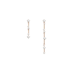 Swarovski Constella Veetilk As&uuml;mmeetriline Disain &Uuml;mmarguse L&otilde;ikega K&otilde;rvar&otilde;ngad Naiste k&otilde;rvar&otilde;ngad Roosa Kuld 5640280 Box (Random Color) white