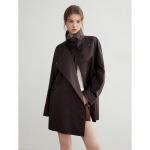 ELLE Kaasaegne p&uuml;stkraega pikk trenchcoat M