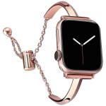 Luksuslik kellarihm Apple Watch Series 8 7 41 45mm 6 Se 5 4 Naistele Teemantterasest K&auml;ev&otilde;ru IWatch Ultra 49mm 44 40 42 38MM Rihm 42 44 45 49mm
