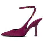 ZARA satiinist pahkluarihmaga slingback stiletto-kontsaga kingad fuksiaroosad naiste 13204510604 38