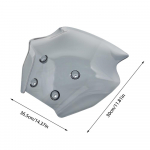 Mootorratta esiklaas Tuuledeflektorid MT-09 SP 2024 Tuuleklaas Selge n&auml;htavus Esimene putukav&otilde;rk Mootorratta tarvikud