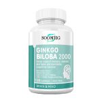 Ginkgo lehe ekstrakti kapslid 2000 mg &mdash; K&otilde;rge potentsusega, orgaaniline ja looduslik toidulisand &mdash; 120 kapslit 120 Capsules