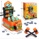 Arcade M&auml;nguasjad Whack M&auml;ng Muld Mini Elektrooniline Multikas Zombi Stiilis L&otilde;bus Halloweeni M&auml;nguasi Peo Kingitus V&auml;ikelastele Poistele T&uuml;drukutele