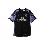 Adidas Real Madrid Meeste 3. Jalgpallis&auml;rk Real Madrid 2016 17 Hooaeg Teine V&otilde;&otilde;rsil F&auml;nni V&auml;ljaanne S&auml;rk Unisex Must Al5139 S