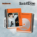 [POB] PARK JINYOUNG (GOT7) [Said & Done] 2. minialbum (Arhiiv / M&auml;lestustekarp vers.) Archive ver. (NO STORE BENEFIT)