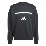 Adidas ZNE. Seeria Spordiriided Pullover Mugav Mood Pikkade Varrukatega Huppar Meeste Huppar Must Valge JD5982 L