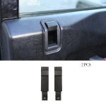 Alumiiniumisulam Auto Ukse Siseukse Kauss uksek&auml;epide Dekoratiivsed AsendusTarvikud Land Rover Defender 90 110 2004-2018 jaoks gray