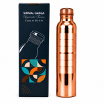 Nirmal Ganga Silver Touch Luksuslik Vaskpudel 1L | Esmaklassiline Vaskvesipudel | Elegantne ja Lekkekindel