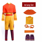 Avatar Cosplay Kost&uuml;&uuml;mid: Katara, Bumi, Aang, Azula, Korra Anime M&auml;ngu Riided XXXL