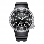 CITIZEN PROMASTER seeria 300 meetrit veekindel moekas kerge kvarts kummirihm 46 mm meeste k&auml;ekell hall sihver BN1024-01E sinine