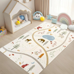 Laste Talumaja Seiklus M&auml;ngumatt Hariv Teevaip Libisemisvastane Vaip Lasteaeda M&auml;ngutuppa V&auml;ikelapse Magamistuppa Kodu Kaunistus 80cm x 120cm