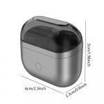 Samsung Galaxy Buds 3/Buds 3 Pro k&otilde;rvaklappide laadimiskarp Kaasaskantav k&otilde;rvaklapilaadija karp Traadita k&otilde;rvaklappide laadimiskarp J&otilde;usaali jaoks