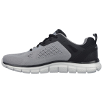 Skechers Track Mugavad Mitmek&uuml;lgsed P&otilde;rutust Summutavad Veekindlad Madalad Jooksujalatsid Meeste tossud Must Hall 232698GYBK 42 gray